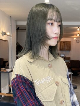 ハニーマスタード(HONEY MUSTARD) オリーブグレー