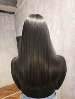 ジーナ セントラル銀座(Zina)&nbsp;暗髪＊髪質改善＊グラファイトブラック【ZinaCENTRAL】