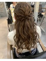 カットハウス美人館 ハーフアップ*