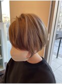 《FORME hair design代表　澤田》ショートボブ