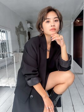 ロンド エスポワール 錦糸町(Lond espoir) 武井俊樹/ベリーショートカット美髪ピンクブラウン髪質改善