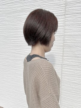 パルファンフラーヴ(PARFUN FLEUVE) カット+ブラウン系カラー