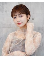 アイスバーグ(eyesburg)&nbsp;透明感韓国風マッシュショートアッシュミルクティーベージュ