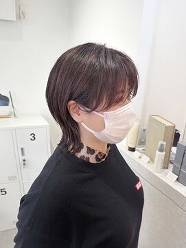 スイ(suiw) 前髪ありショートウルフ【suiw】昭和町/天王寺/阿倍野