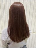 ＊髪質改善艶髪ピンクブラウンカラー＊