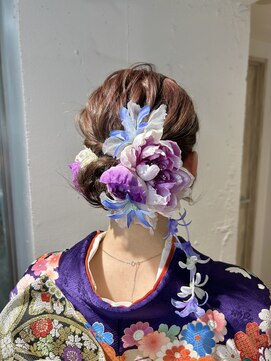 シェリ(Cheri) 振袖前撮り 着付け&ヘアセット