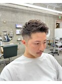 メンズカット/メンズパーマ/バーバースタイル/メッシュキャップ