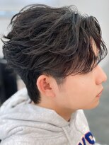 バース バイ ハピネス(BIRTH by happiness)&nbsp;奈良men's癖毛がするフェザーパーマフェザーショート