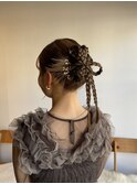卒業式ヘアセット