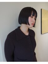 ユー セント(yew scent)&nbsp;黒髪切りっぱなしボブ
