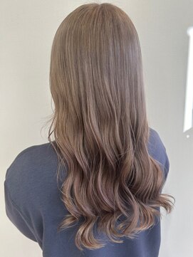 ヘアーアンドメイク アンジュ 中野店(Hair&Make ange) うるつやミルクティーカラー