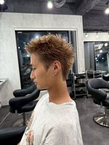 ラベル 渋谷(LAVEL)&nbsp;スパイキーショート ブロンドベージュ