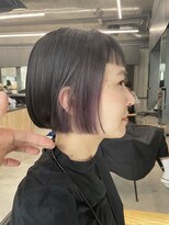 キーチェ 梅田中崎町(keych)&nbsp;インナーカラー/切りっぱなしボブ[中崎町/梅田駅］