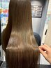  【大人女性支持率No.1】赤み消しアッシュ透明感カラー