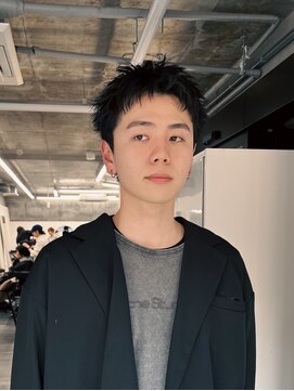 エクスプロア デザイン アクト 三鷹(EXPLORE DESIGN ACT.) スパイキーショートメンズパーマ[三鷹/三鷹駅]