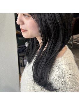 エストアール フクオカ 福岡博多店(est-r. Fukuoka) アッシュグレージュ/透明感カラー/韓国ヘア/博多