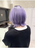 lavender 【ダブルカラー/ブリーチ/髪質改善/インナーカラー】