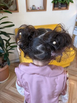 七五三ヘアセット