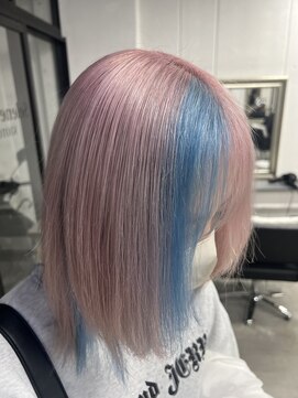 ペール系ツートンカラー