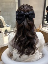 ロンドブルーム 天神大名店(Lond Bloom)&nbsp;暗めカラー/ブリーチなしカラー/ヘアアレンジ/福岡/天神/20代