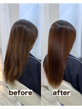 ルスリー 田園調布店(Lsurii) 田園調布髪質改善｜純度100％トリートメント＋カット＋カラー