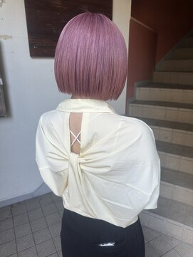 コレットヘアー ザモリオカ(Colette HAIR the MORIOKA) pink color