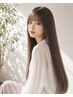 【朝の時短】前髪縮毛矯正+カット+3ステップトリートメント