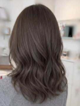 ルシード スタイル リコット(Lucido Style Ricotto) 夏色透明感アッシュグレージュ上品ブリーチなしカラー髪質改善