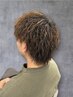 メンズカット+ツイストパーマ ¥14500