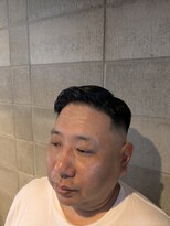 ワンワンオー バーバーショップ コンチネンタル(@110 BARBER SHOP continental) ビジネスショート七三サイドパート