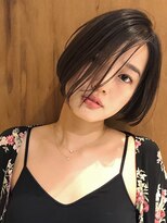 ケイトテイラー(KATETAYLOR) 【KATE】ストレート束感ボブ×ダークグレージュ 表参道