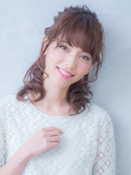オーブ ヘアー ビーヴ 調布店(AUBE HAIR beve) クラシカルハーフアップ♪