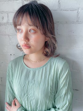 ベルビアンカ(Belle BIANCA) Belle BIANCA イメチェン♪耳かけ鎖骨ミディ by.亀山