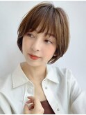 ナチュラルショート/Salon銀座　岡野恵美子