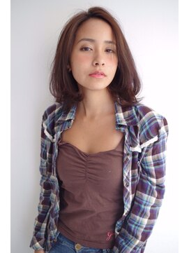 レックス 中野(rex) 小顔に見せるヘア／ミディアムスタイル［中野／中野美容室］