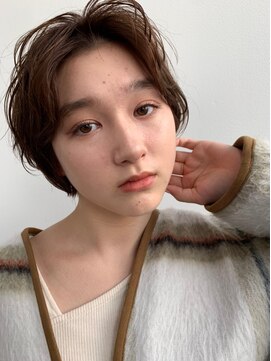エイミー 布施店(eimee) 小顔エアリーアンニュイショートベージュ[布施駅/布施西北口]