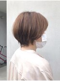 【店長中森が提案】360度どこから見ても可愛い♪丸みショート＊