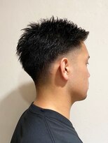 アニュー ヘア アンド ケア(a new hair&care) ワイルド/アップバング/セミウエット/短髪/フェード