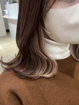 ユーフォリア 新宿店(Euphoria) 【Euphoria】インナーカラーエクステベージュ