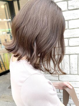 パーク(PAAQ) 【paaq kana】くびれヘア×ブリーチなし透けカラー