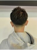 【117hair garage】ナチュラルフェード_メンズスタイル