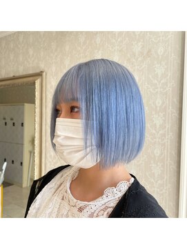 ヘアスタジオ アルス 御池店(hair Studio A.R.S) ペールブルーシルバー