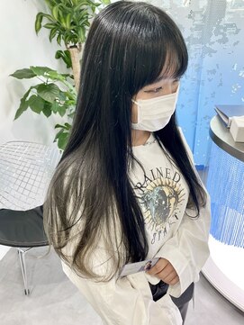 ギグスダブル 栄店(gigs double) ブラック×インナーカラー/シルバー