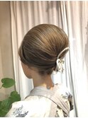 お祭りヘアセット