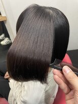 ジュジュ jou jou ショートの髪質改善縮毛矯正