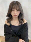【orente 表参道】モテ髪ミディアム×ブリーチなし透明感カラー