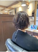 【ハイライト】【ショートパーマ】【30代40代50代】