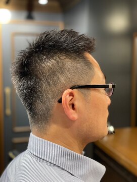 銀座 シノ 本店(shino) 【銀座理容室】モヒカンスタイル