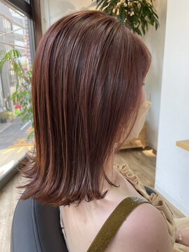 ワフト 千葉店(Hair Design Waft) 外ハネミディアム