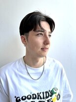 ブローチェアヴェダ&nbsp;メンズセンターパート【郡山/AVEDA/ナチュラル/透明感】